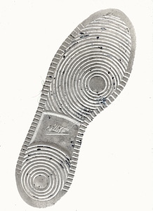 Footprint nike relief