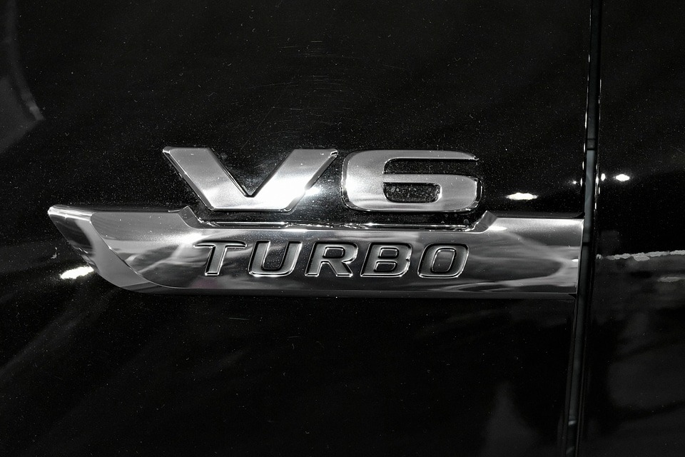 Black And White sign turbo