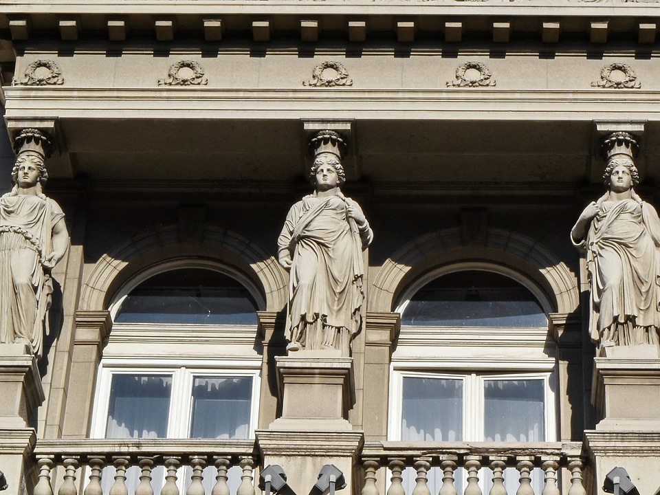 Balcony capital city architecture photo