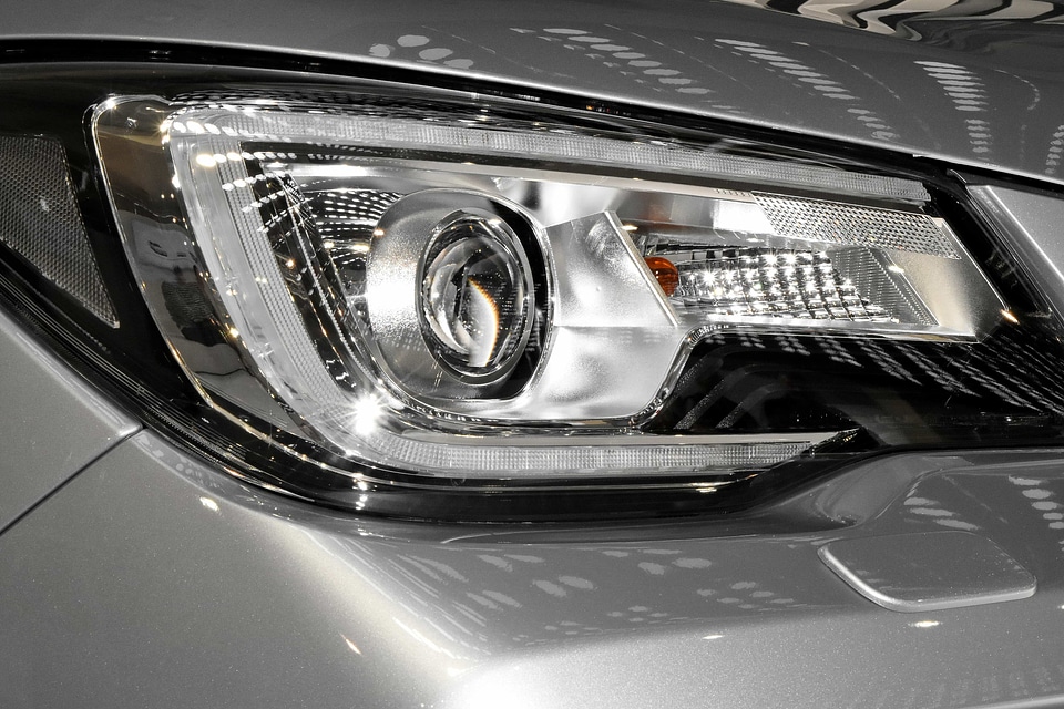 Expensive headlight light bulb