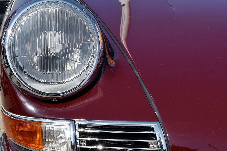 Automobile bumper chrome