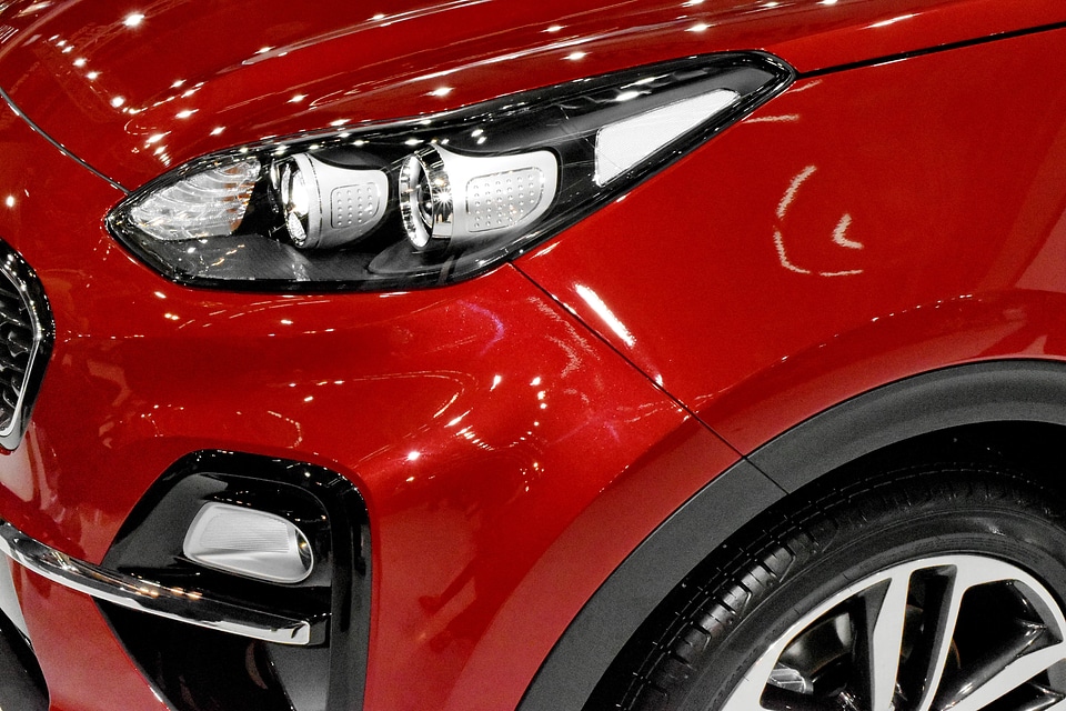 Expensive headlight car