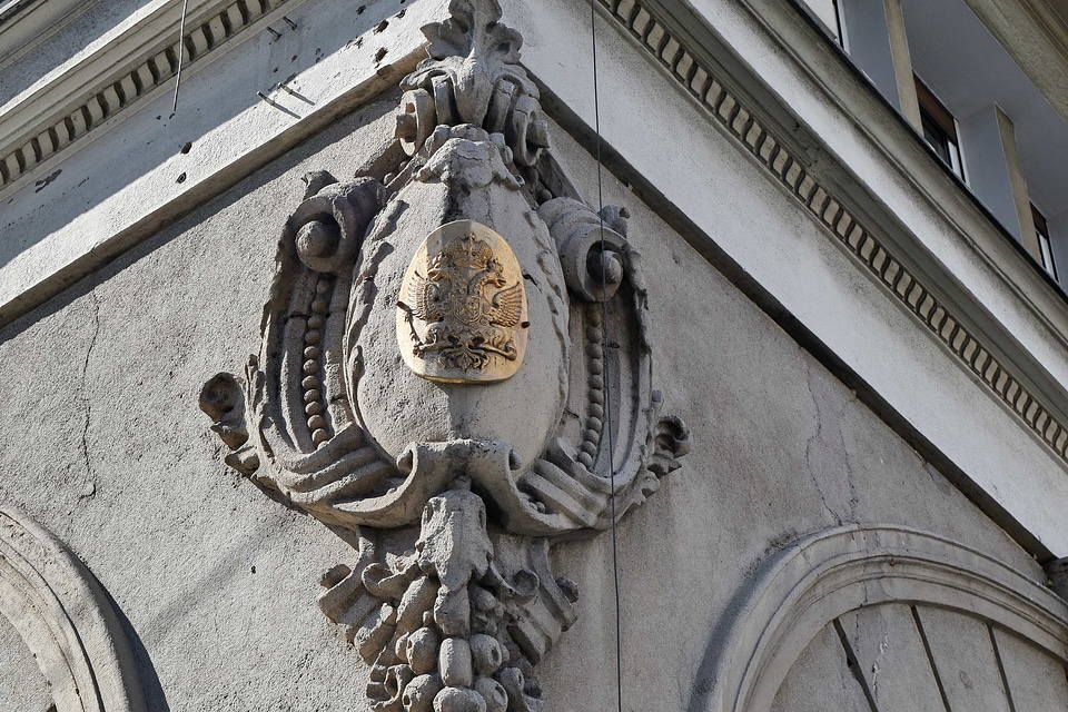 Baroque capital city decoration