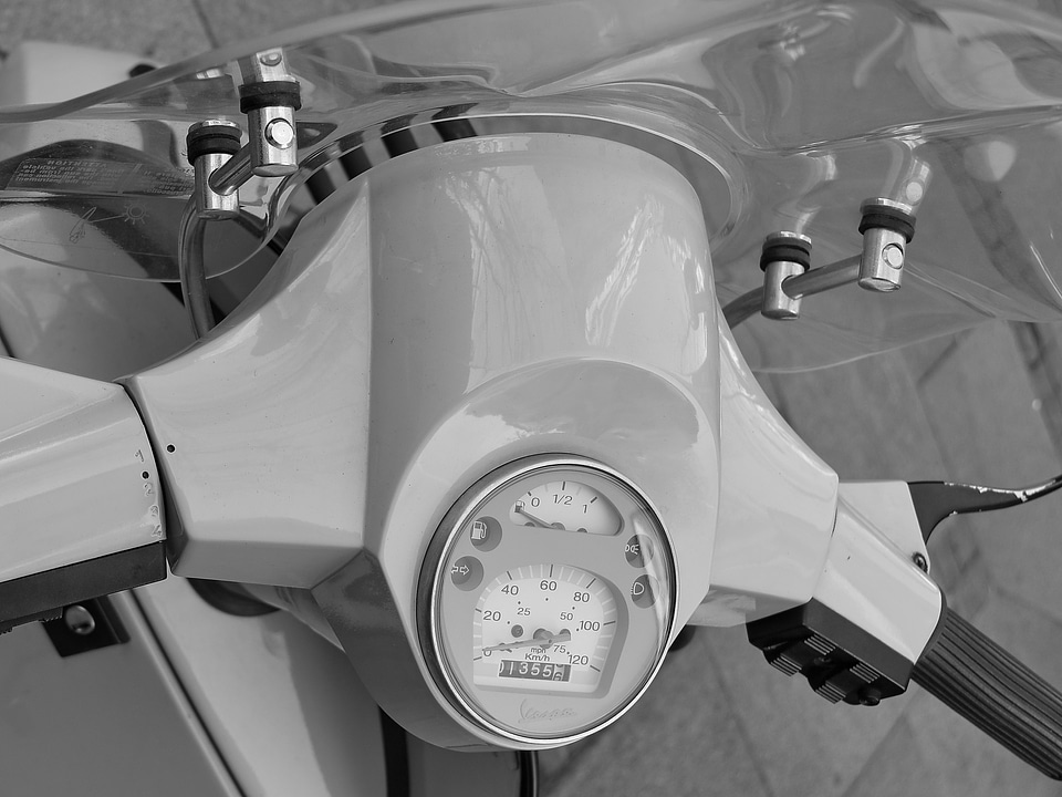 Black And White motorcycle nostalgia