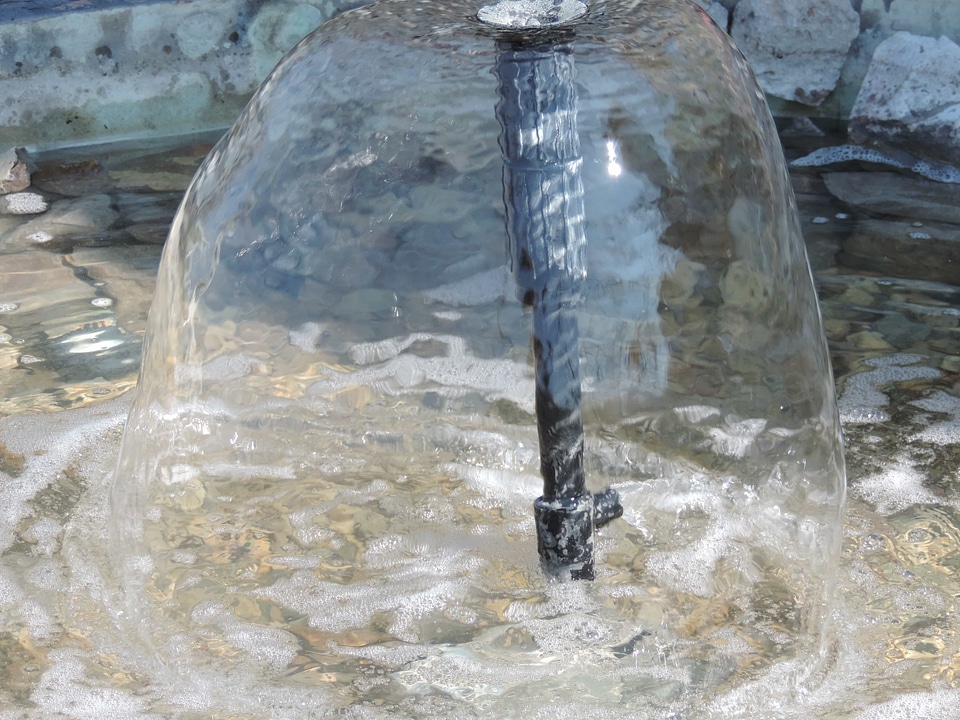 Decoration fountain water