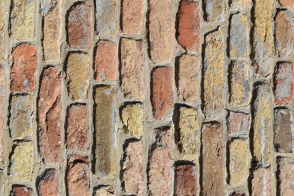 Concrete vertical pattern
