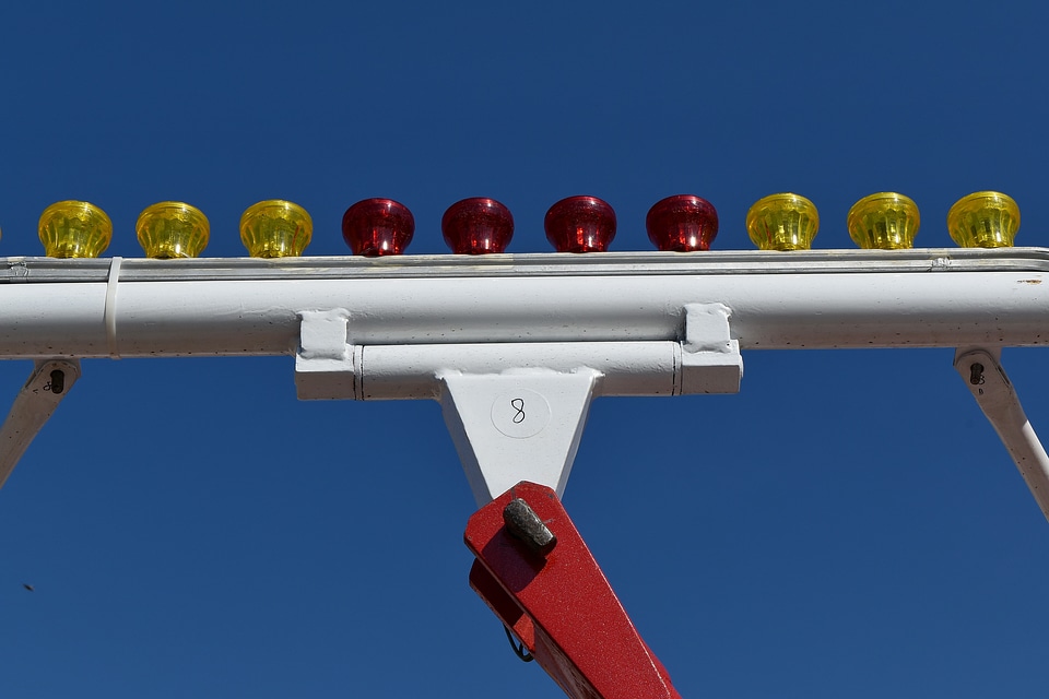 Electricity light bulb outdoors