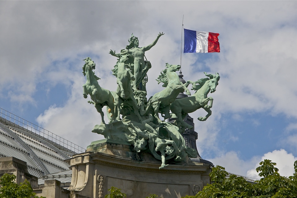 Paris france sky photo