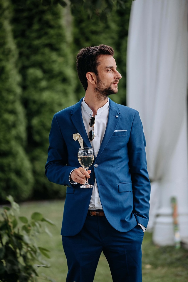 Tuxedo Suit beard businessman