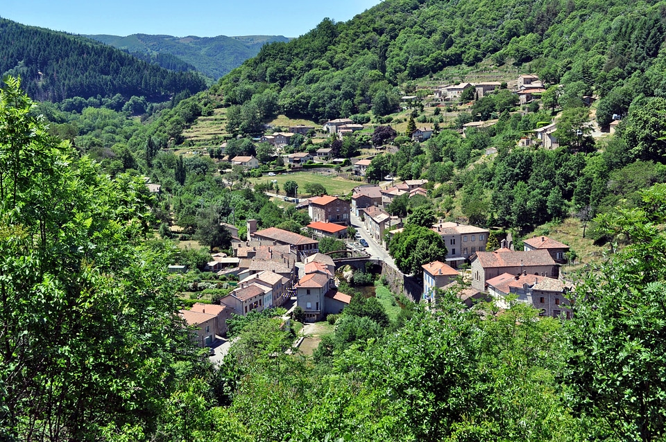 Town landscape scenic