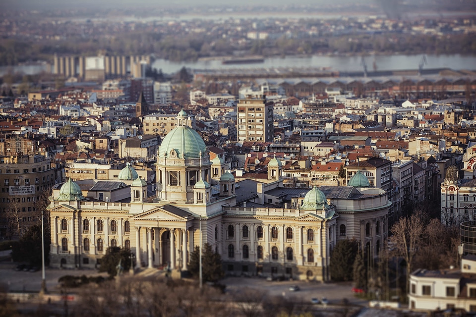 Balcan capital city Europe