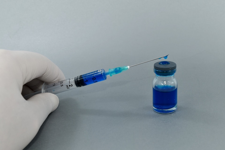 Hand microbiologist microbiology