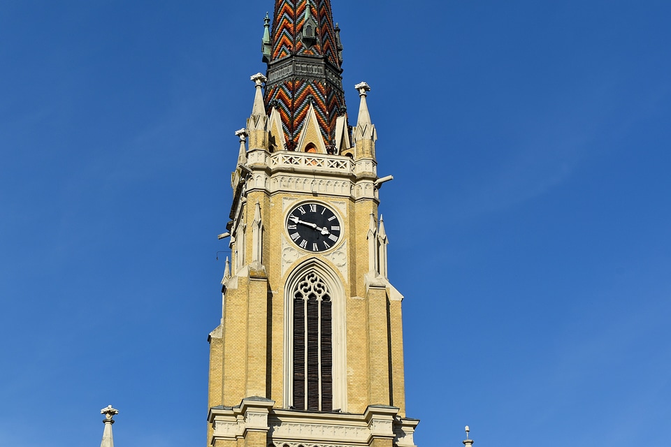 Church Tower gothic landmark