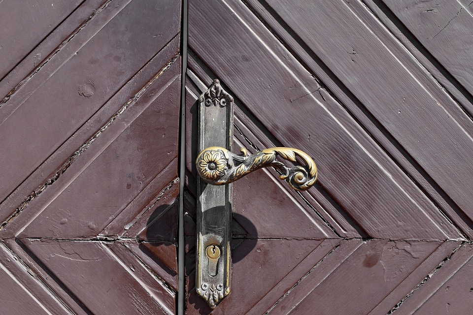 Carpentry front door handmade