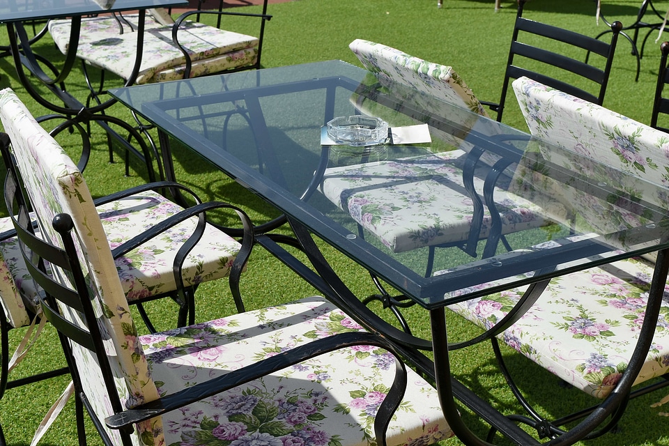 Cast Iron chairs furniture