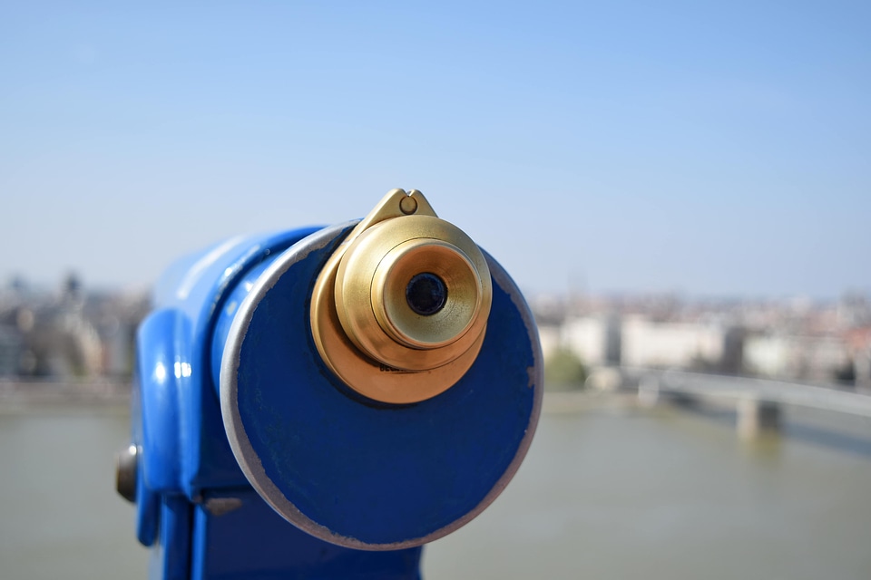 Panorama telescope tourist attraction