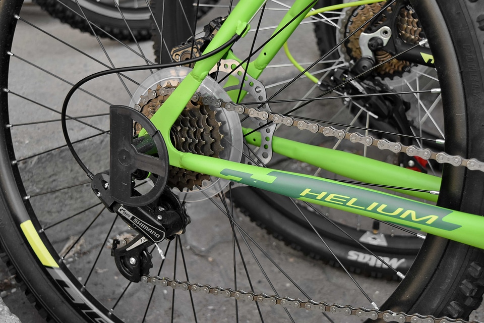 Bicycle chain gearshift
