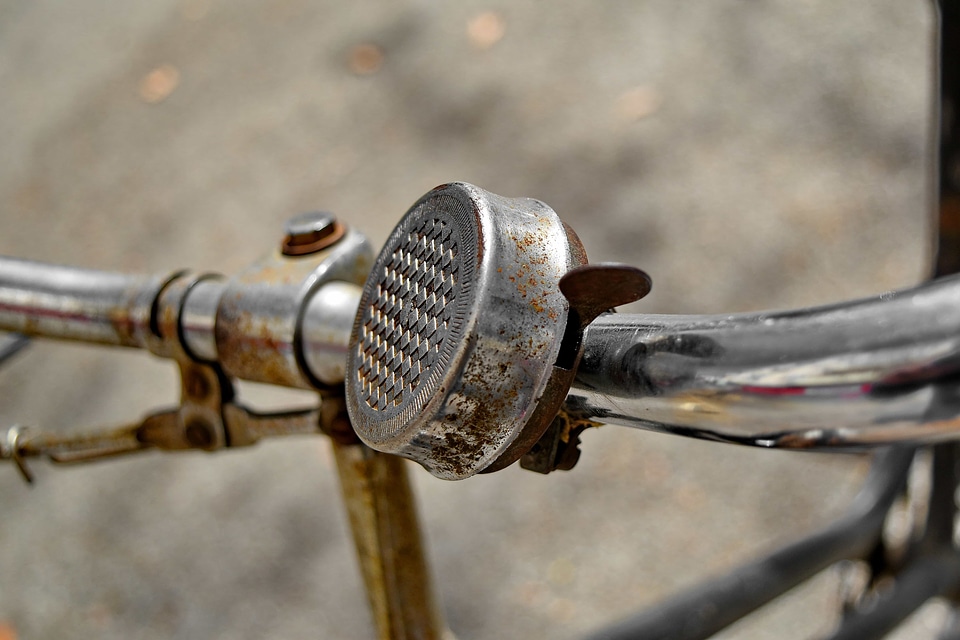 Bell bicycle cast iron