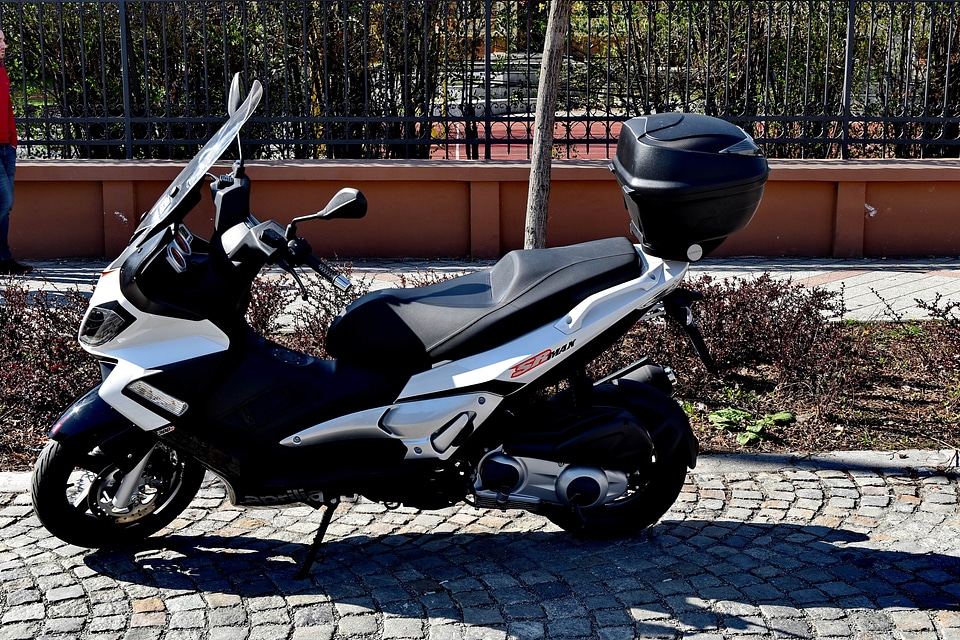 Motor motorcycle urban area