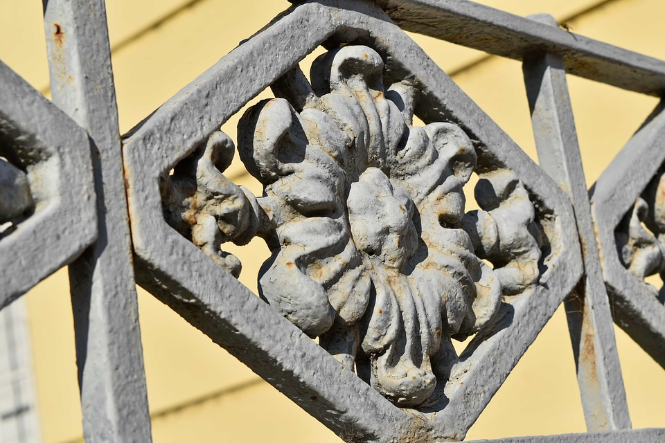 Cast Iron decoration fence line