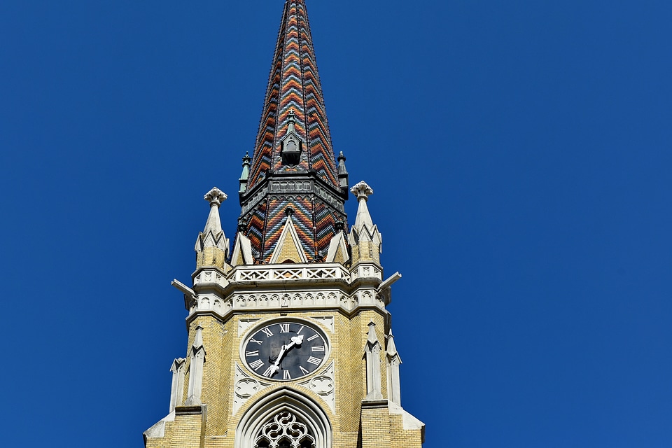 Church Tower downtown gothic