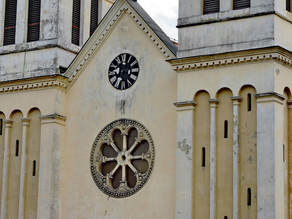 Cathedral church facade