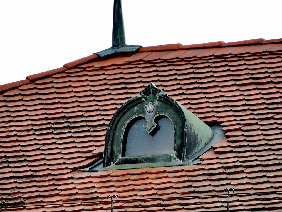 Copper handmade rooftop
