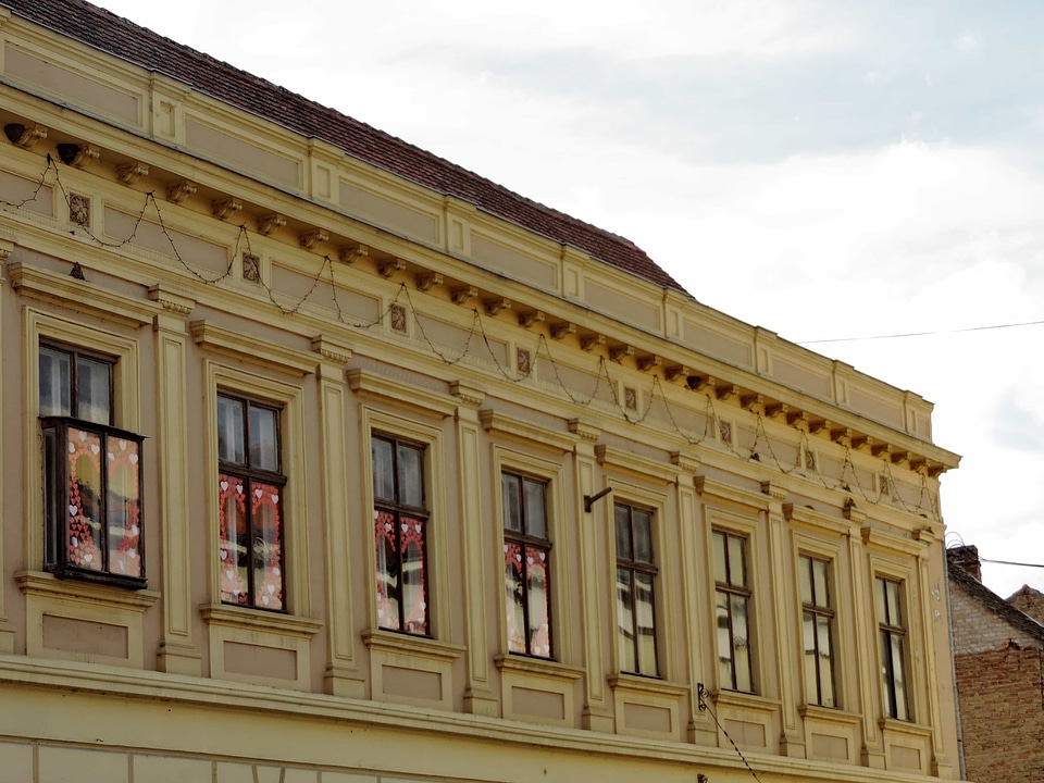 Windows facade building