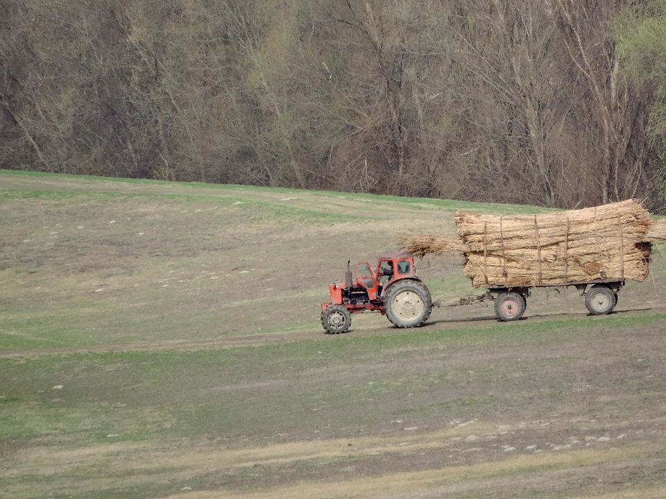Agriculture field work tractor