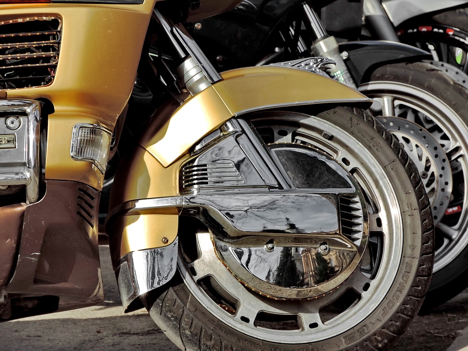 Chrome motorcycle stainless steel