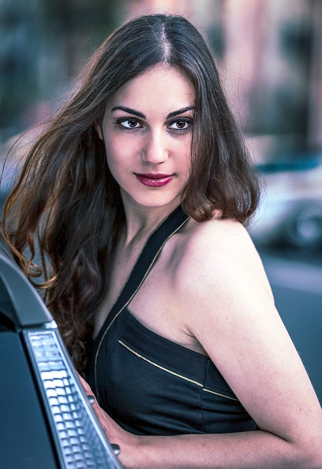 Gorgeous photo model pretty girl