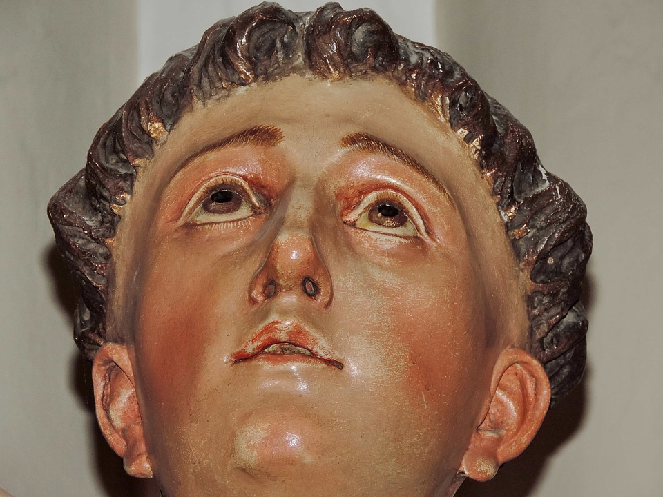 Sculpture people portrait