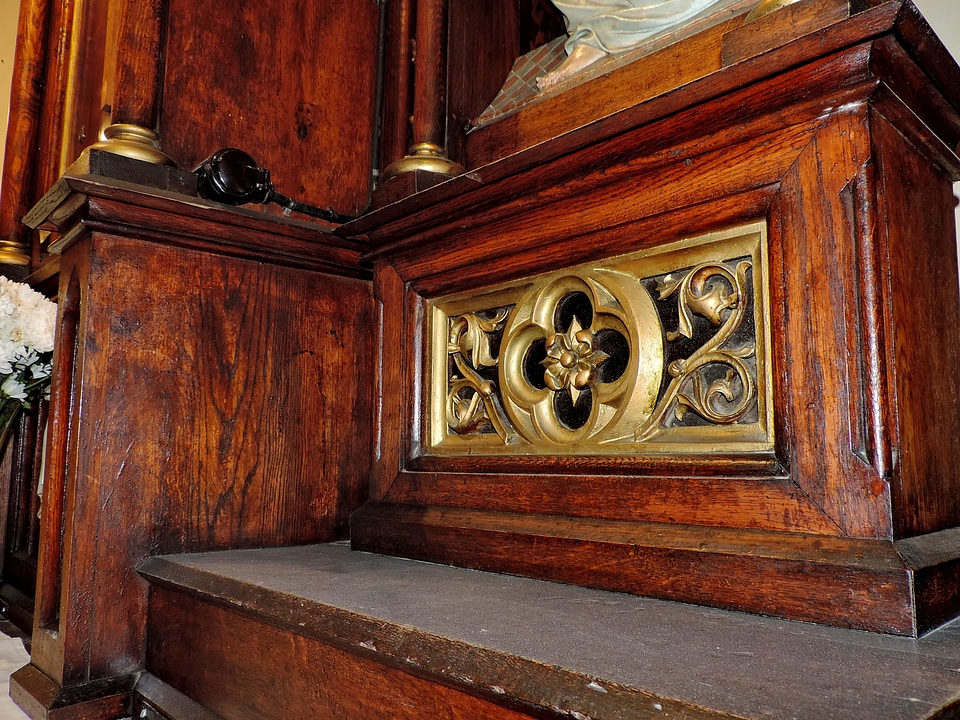 Wood old furniture