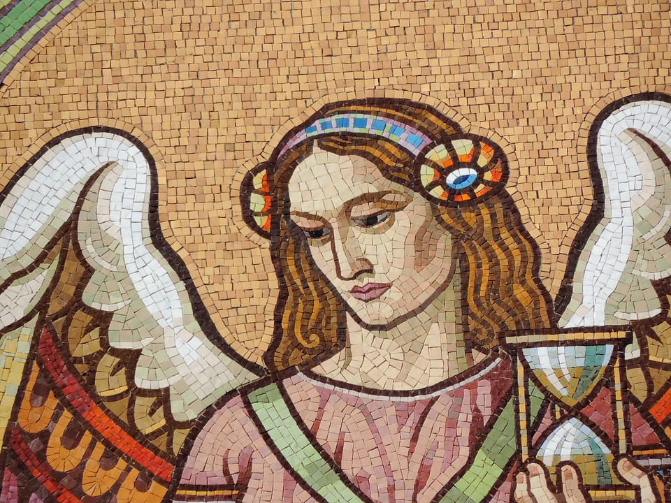 Angel beautiful face