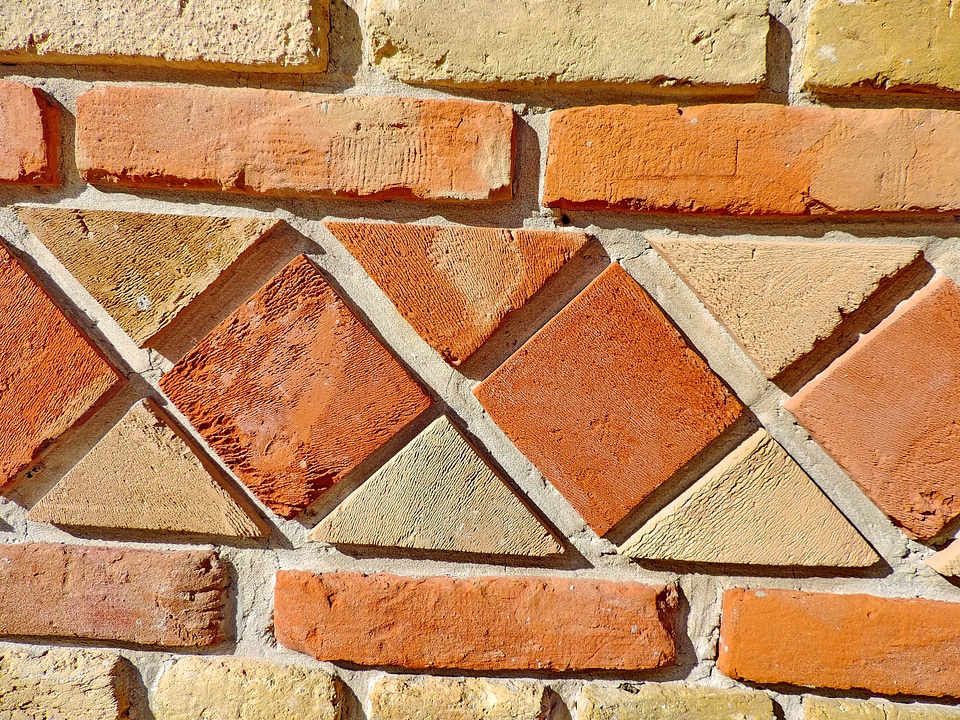 Bricks decoration wall