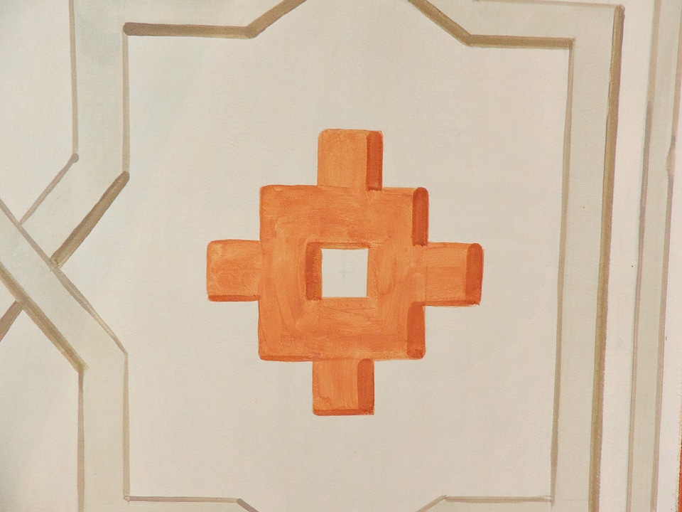 Arabesque decoration visual