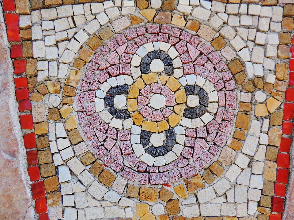 Arabesque circle colorful