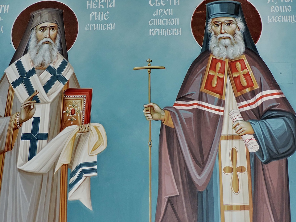 Fine Arts icon priest