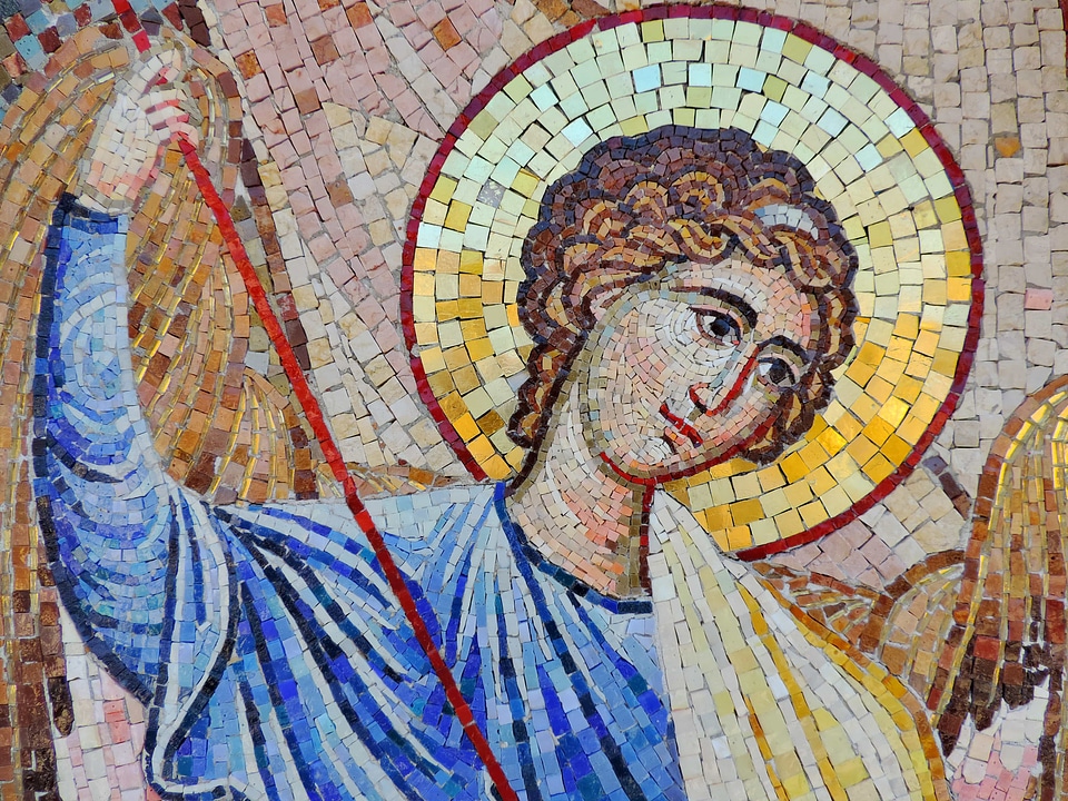 Saint mosaic religion