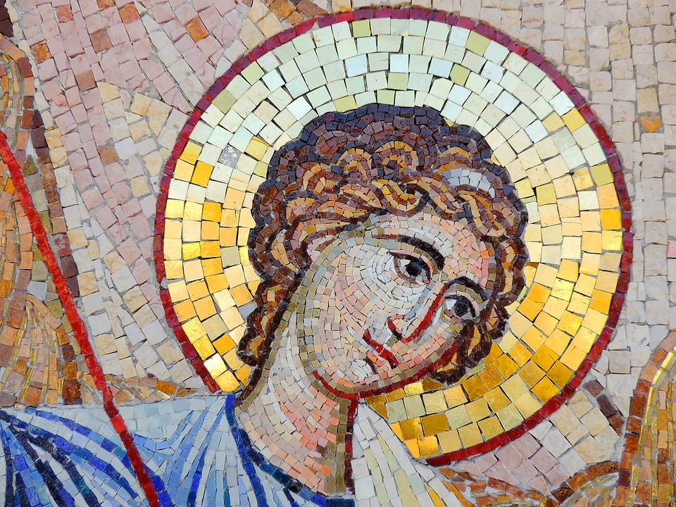 Icon saint mosaic