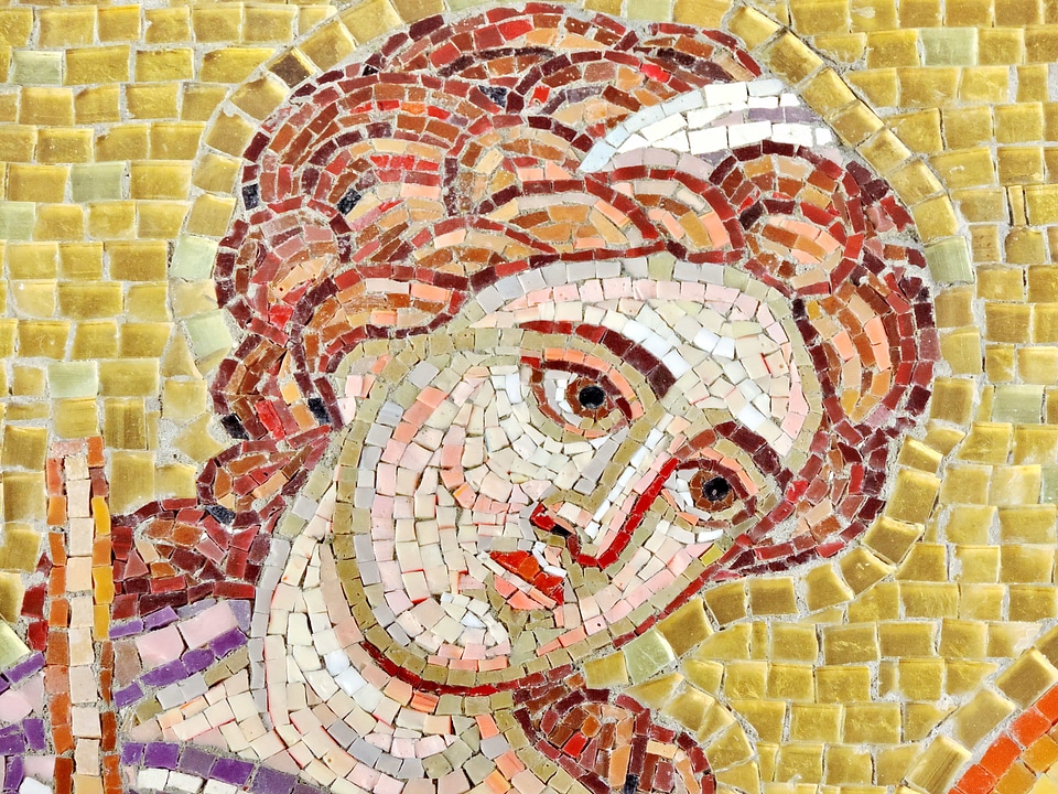 Detail handmade portrait