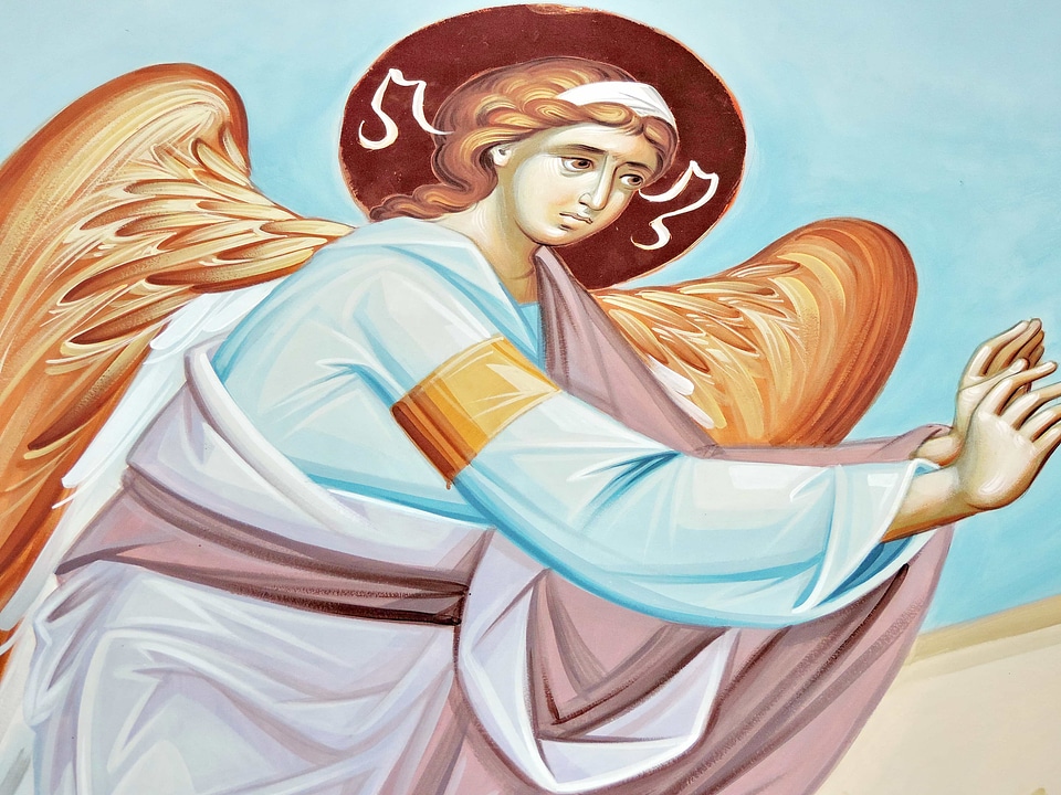 Angel christianity icon