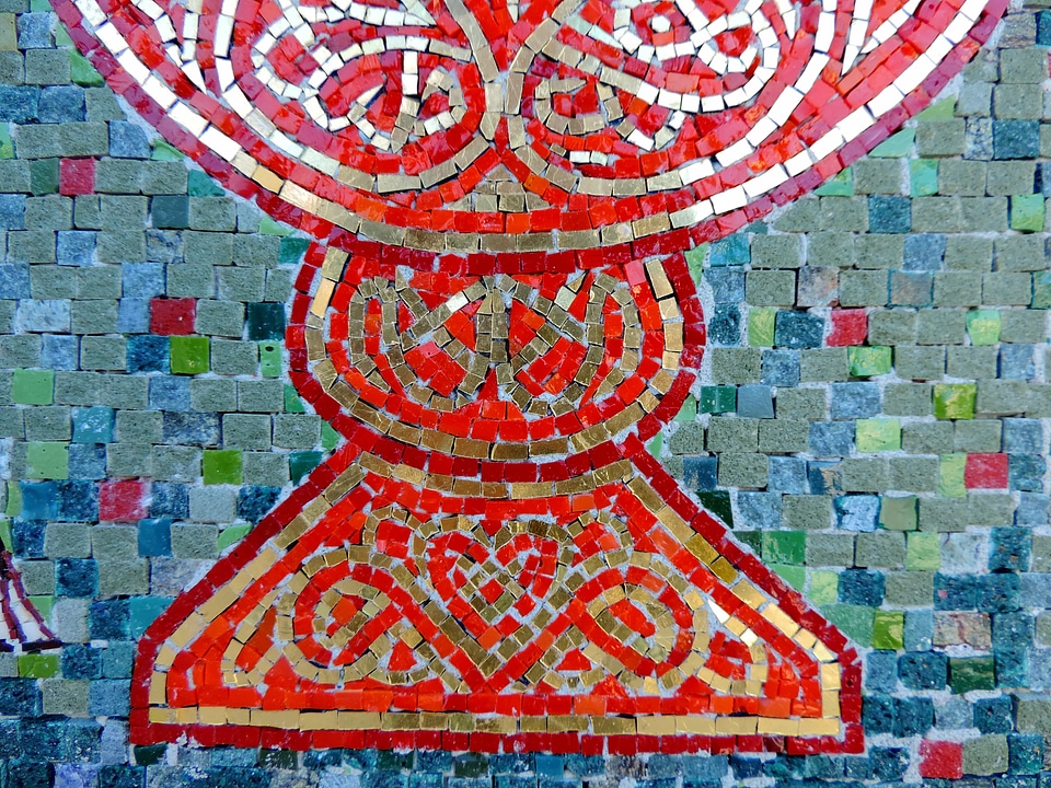 Arabesque handmade ornament