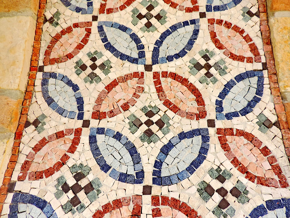 Arabesque colorful handmade