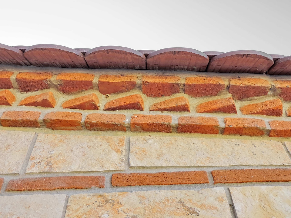 Texture wall building