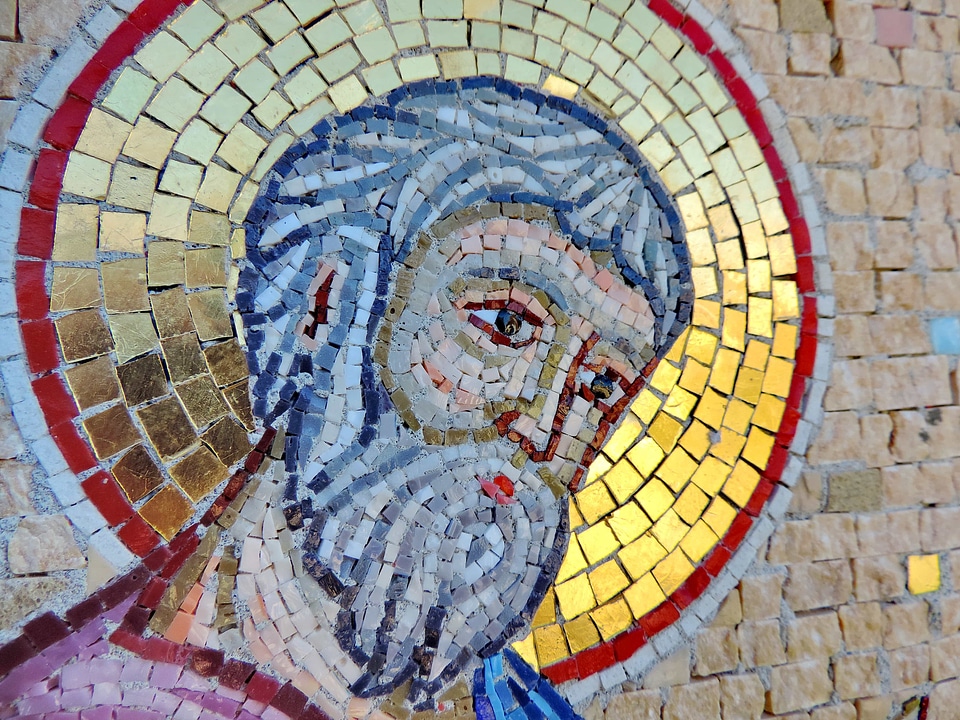 Fine Arts saint mosaic
