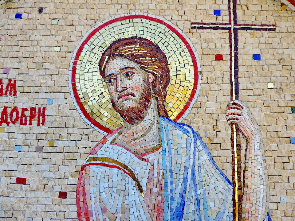 Christ christianity mosaic
