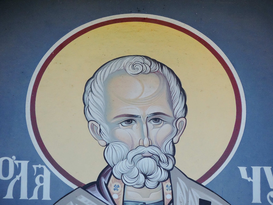 Byzantine portrait saint