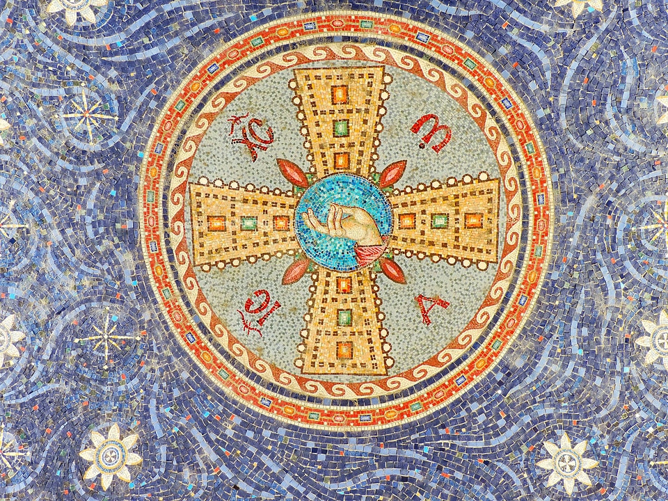 Mosaic religion pattern
