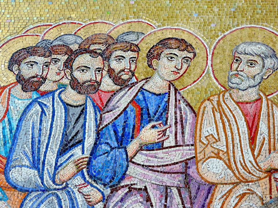 Christian christianity mural